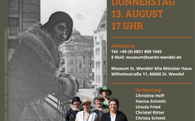 Szenische Lesung über das Leben der St. Wendeler Künstlerin Mia Münster