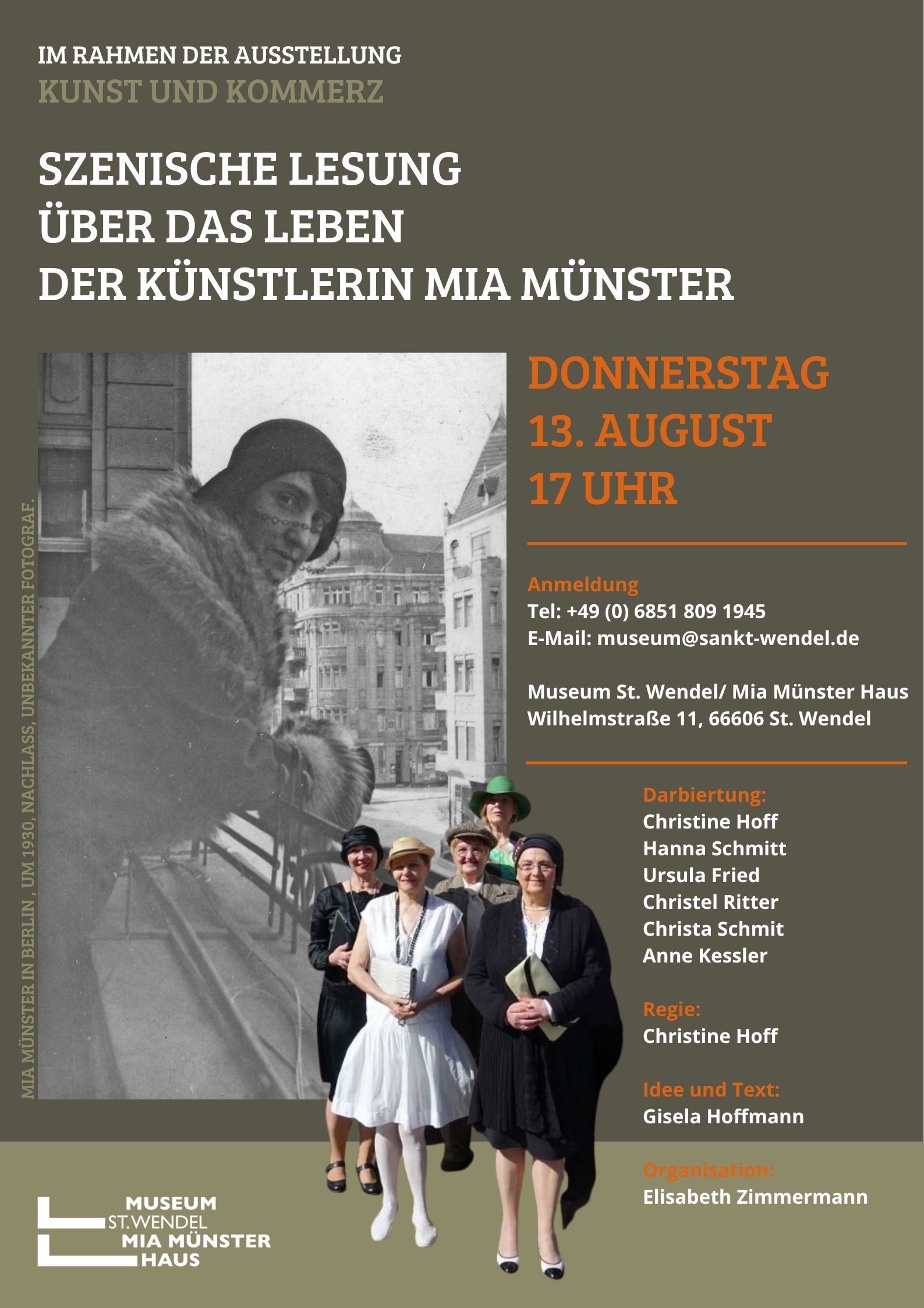 Plakat zur Szenischen Lesung Plakat zur Szenischen Lesung